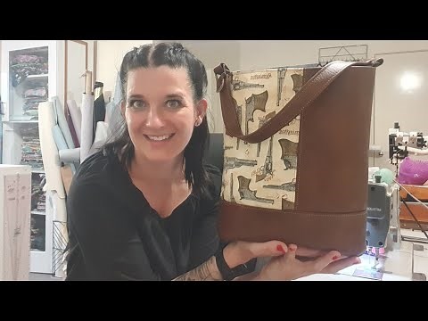 Bonnie bucket bag by Swoon Patterns sewing tutorial
