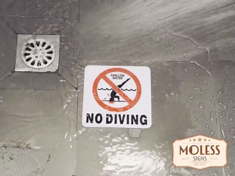 7FT Pool Depth Marker Stickers – 6x6″ Anti-Slip Vinyl Tile Stickers for Swimming Pool Safety Signs, Adhesive Pool Depth Markers for Decks, 7 FT (1 Pack)