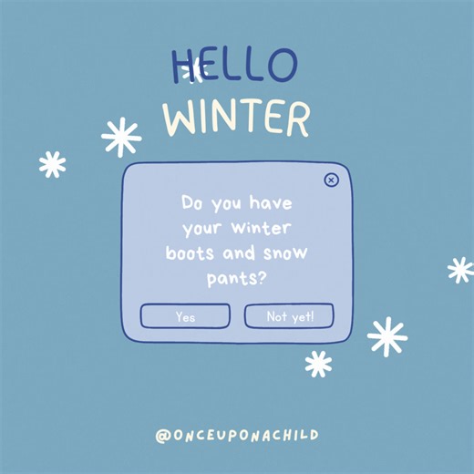 It's that time of year! Sledding, snow forts and all the winter fun has arrived. Once Upon A Child has everything you need to prepare your little (and not-so-little) ones for all the winter activities! ❄️ #OnceUponAChild #Winter | Once Upon A Child - Winnipeg West