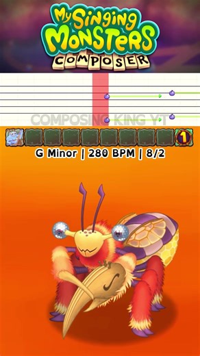Fire Haven Buzzinga Composer Tutorial #msm #fanmade #mysingingmonsters