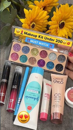 🤩Affordable Makeup Products for Simple Makeup Look!! | Everyday Office and College Makeup #shorts