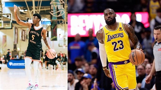 “Bryce will be more like his dad”: Fans praise LeBron James’ son after impressive 21-point performance vs. Cameron Boozer’s Nightrydas
