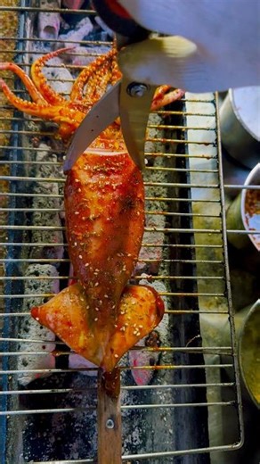 Don’t Blink—So Satisfying 🦑🔥 #seafood #usa #shorts