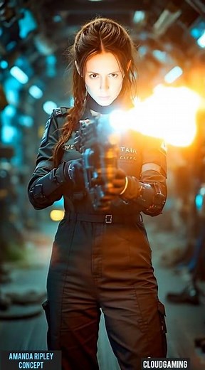 Amanda Ripley - Alien Isolation live Action Concept 1! Sponsored : Weyland-Yutani Corp! ⚠️🎬