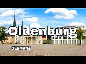Oldenburg Germany 🇩🇪 Walking Tour | Exploring the Historic City Center | 4K 60fps