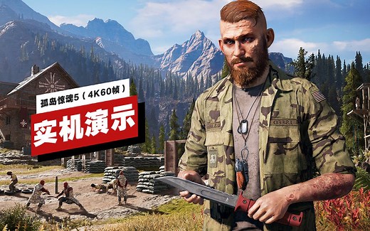 【IGN】次世代主机版《孤岛惊魂5》实机演示（4K60帧）