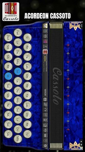 How to play El Pávido Návido – Chalino Sánchez, on the Cassoto Accordion #accordion #cassoto #dia...