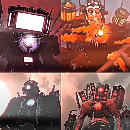 " THE BEST CHARACTERS IN SKIBIDI TOILET EDIT" G TOILET X TCM X TSM X TTVM #skibiditoilet