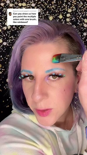 Rainbow Face Painting Tutorial