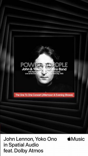POWER TO THE PEOPLE Listen now in Spatial Audio with Dolby Atmos on Apple Music