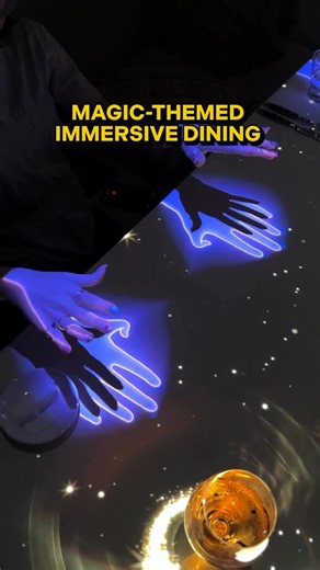 SHOUT on Instagram: "There’s a new magic-themed immersive dining experience in Singapore that lets you “perform” magic tricks and illusions while you savour a 5-course dinner! The Magic Table Address: Andaz Singapore"