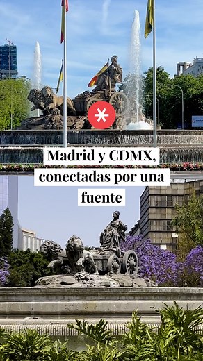 Aunque CDMX y Madrid están separadas por más de 9.000 km, a ambas les une la mitología griega. 🇬🇷⛲ | Madrid Secreto