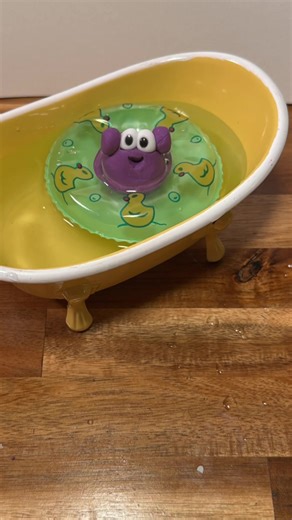 Blobby Bath Time Fun with Claymation Characters