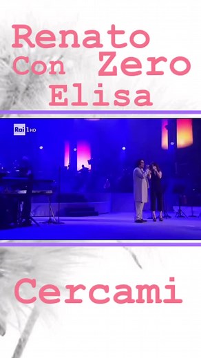 61K views · 2.2K reactions | Renato Zero con Elisa - Cercami #RenatoZero | Renato Zero | Facebook