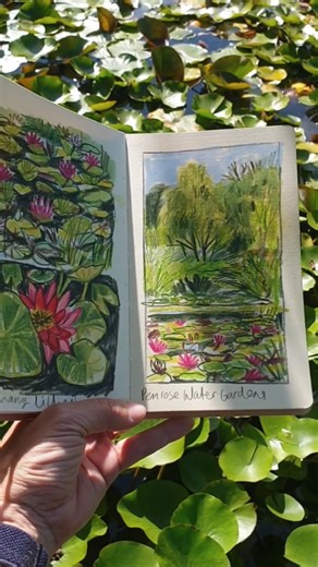 This hidden garden felt like an artist’s dream