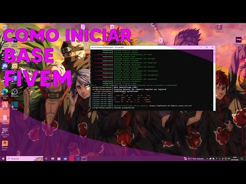 COMO INICIAR BASE DE FIVEM (Atualizado 2023) #fivem
