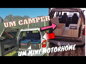Ford Ecosport 4x4 Camper motorhome, construction part 2.
