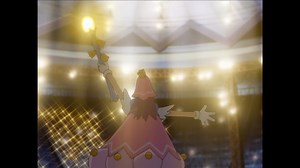 As I post about Kaleido Star, I like that I'll get to re-experience some of the scenes I saw only just a few days ago. It feels like so much has happened where I'm at now in the show (Episode 13 while posting this), but Sora has always been shining so brightly since the very beginning. If I had to say it in simpler terms, she's dazzling the stage... truly. I know that Layla was the one performing in this scene, but Sora having this greater understanding that she isn't alone and everyone has thei