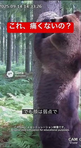 【衝撃】クマがハチに刺されても大丈夫な理由とは？🐝