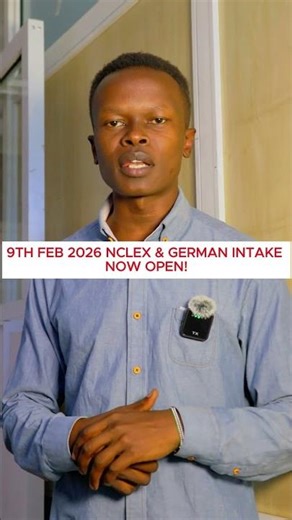 9th February NCLEX & GERMAN Programs INTAKE