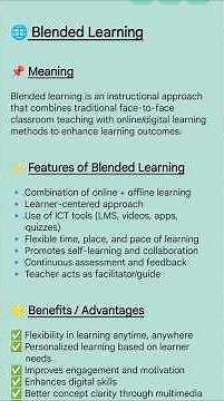 Blended Learning | Educational Classes