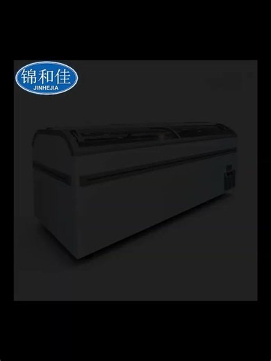 Commercial Combined Island Freezer for Supermarkets | High-Efficiency Refrigeration by Jinhejia