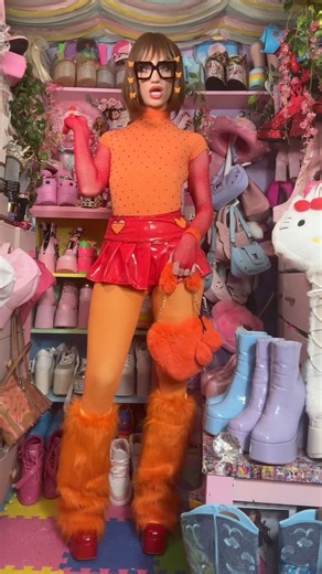 26K views · 1K reactions | Velma get ready WITH me #velma #cosplay #halloween #costume #scoobydoo #y2k #makeup #diy #rhinestone #rhinestoning #grwm | Devon John Monfils | Facebook