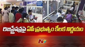 6.1K views · 25 reactions | రిజిస్ట్రేషన్లపై ఏపీ ప్రభుత్వం కీలక నిర్ణయం..! #APRegistrations #CMChandrababunaidu #NTVTelugu | Ntv Telugu | Facebook