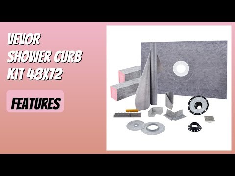 REVIEW (2026): VEVOR Shower Curb Kit 48x72. Features