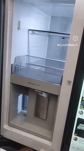 samsung refrigerator with LED screen and family hub enjoy all and mobile features on fridge 2025