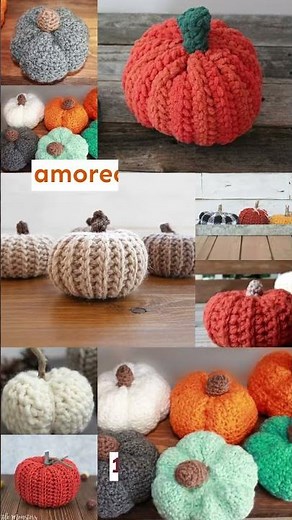 Make Some Crochet Pumpkin Patterns for fall Easy Quick #crochet #crochet pattern het