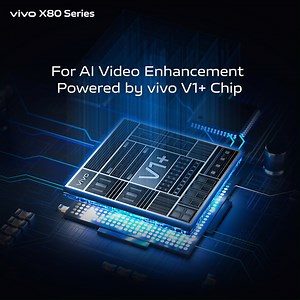 2K views · 214 reactions | Designed for the filmmaker in you, the AI Video Enhancement powered by vivo V1+ chip helps you capture perfect videos, even in low light! Experience cinematic filmmaking with the vivo X80 series. Know More: bit.ly/39H1wVn #vivoX80Series #CinematographyRedefined #ComingSoon | vivo | Facebook