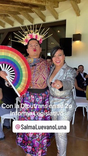 Segundo Informe Legislativo de la Diputrans Salma Luevano Luna