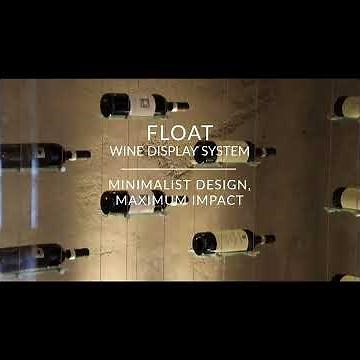 Float Cable and Glass Wine Racking System by Blue Grouse Wine Cellars