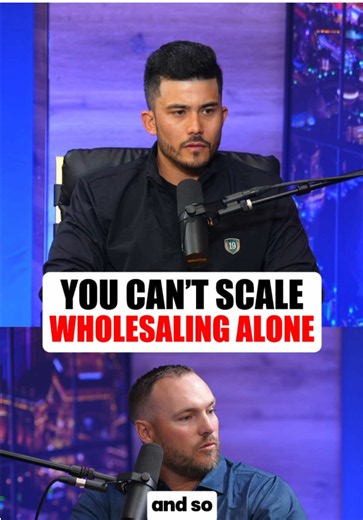 Your wholesaling business is only as valuable as how well it runs without you. The more you’re involved in the day to day the less it’s worth. Build systems, get coaches, get other people in the ads and on the mailers. Work toward the owner’s box, not the operator’s chair.