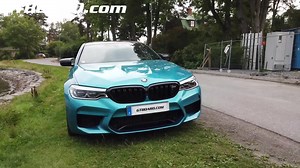 9.8K views · 640 reactions | Snapper Rocks Blue BMW M5 Competition 625+ HP STUNNING!  | GTBOARD.com | Facebook