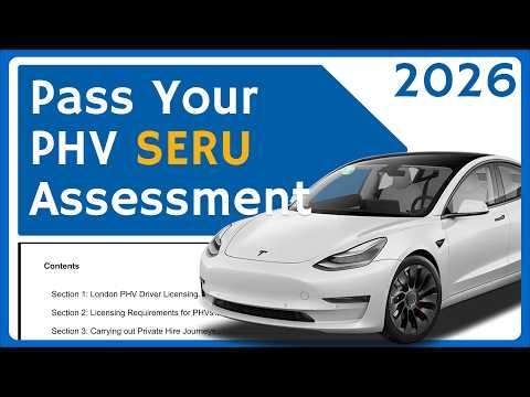 TfL PHV SERU - 2026 Full Assessment Guide