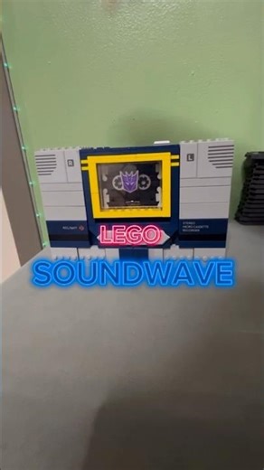 LEGO Soundwave #transformers #lego