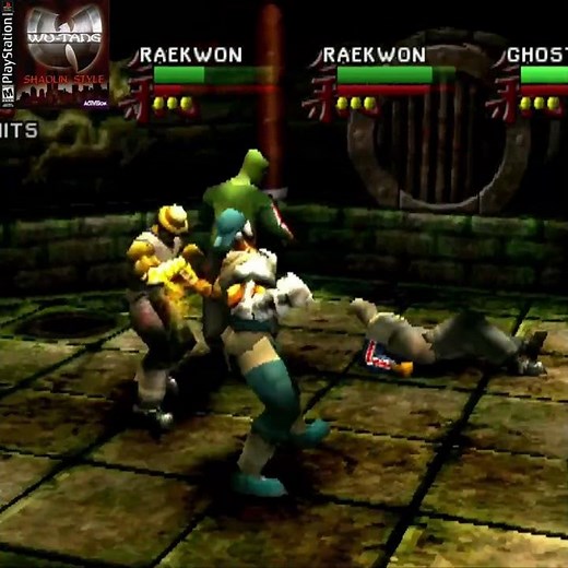 Wu Tang Shaolin Style For The PS1 #retrogaming #nostalgiaplaystation #fightinggames #wutang