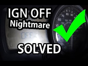 BMW G650GS IGN OFF The Bike was Not Switching on FIXED