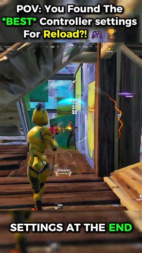 POV: You Found The *BEST* Controller settings For Reload?! 🎮🏆#fortnitecontrollersettings #fortnite