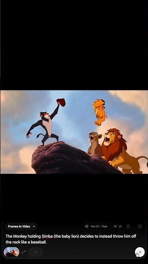 The lion king alternate ending.