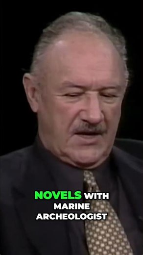 Gene Hackman's Secret Life: From Acting Icon to Novelist! #shorts