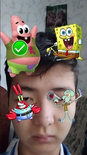 SpongeBob sounds challenge. Difficult win! Tiktok game!
