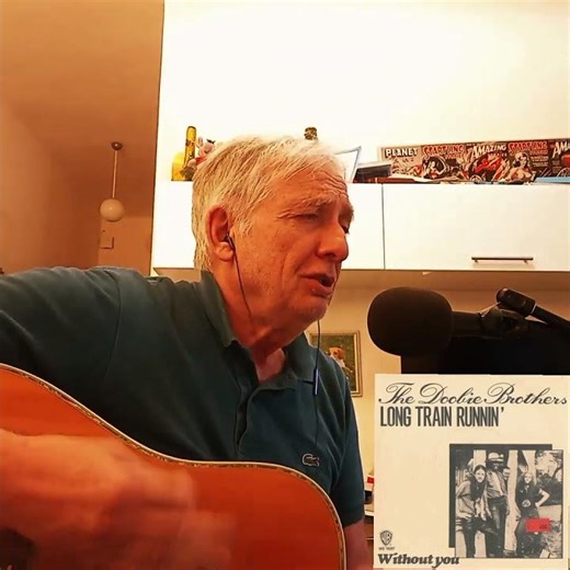 The Doobie Brothers Long Train running #shorts #cover #acoustic #thedoobiebrothers