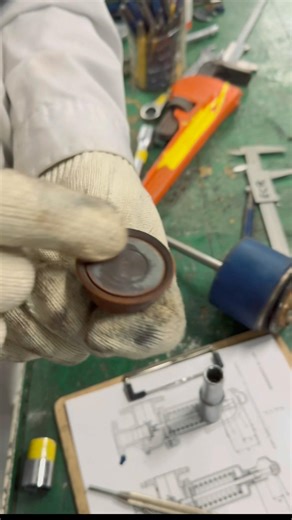 Satisfying Lathe Work: Fixing a Blown-out Valve Disc ⚙️🔥