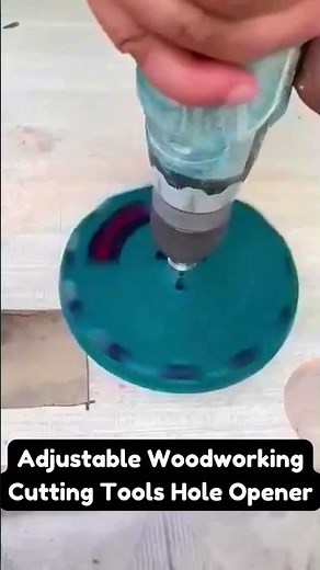 Adjustable Woodworking Cutting Tools Hole Opener