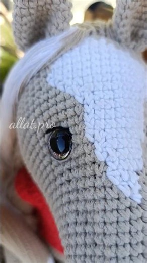 DIY Crochet Horse Tutorial 🐎✨ | Amigurumi Pattern #1440p_60fps #crochet #amigurumi