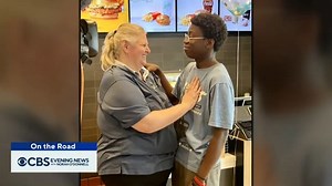 3.3M views · 10K reactions | McDonald’s restaurants serve billions of hamburgers every year, but there’s one where the workers are the ones being served and supported, thanks to their boss who is both a mentor and a mother figure to her employees. | CBS Evening News | Facebook