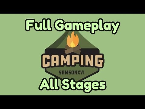 Roblox Camping - Full Gameplay - All Stages - Coop Ending